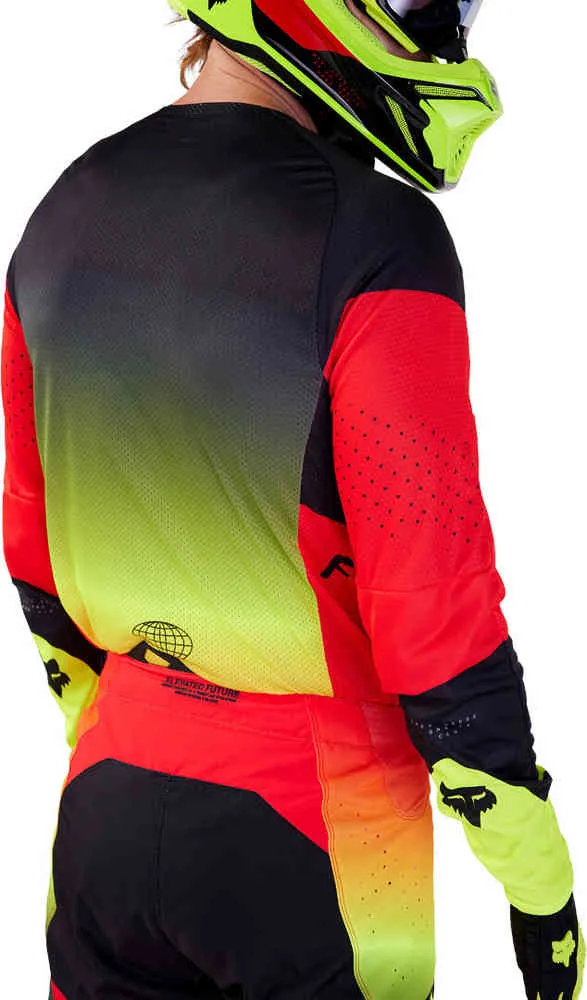 360 Revise FOX Motocross Jersey Red/Yellow/Black