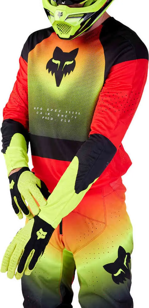 360 Revise FOX Motocross Jersey Red/Yellow/Black