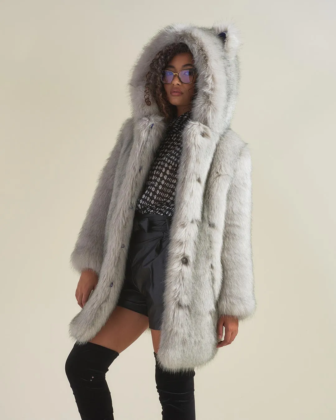 Arctic Wolf Luxe Classic Faux Fur Coat | Women's