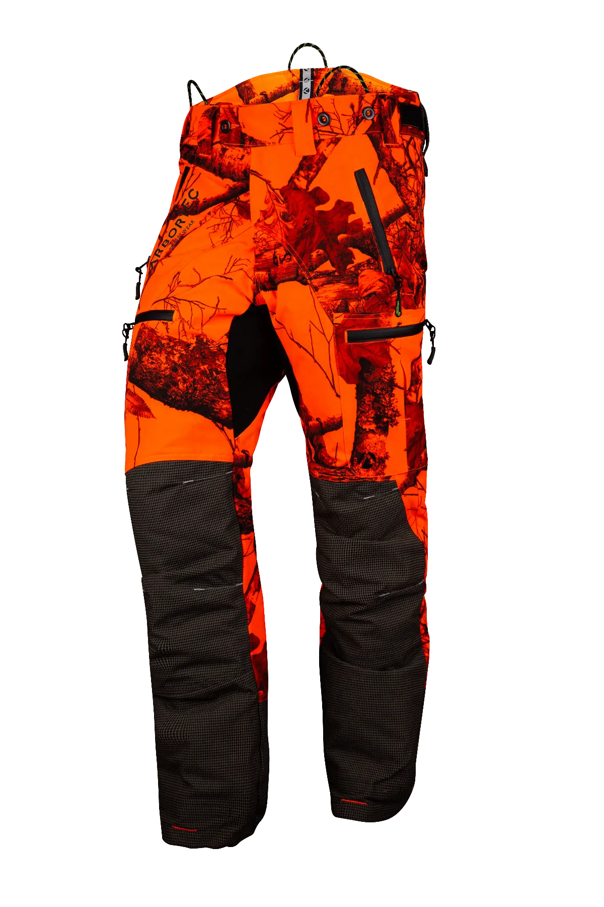 AT4060 - Breatheflex Pro Realtree Chainsaw Trousers Design A/Class 1 - Orange