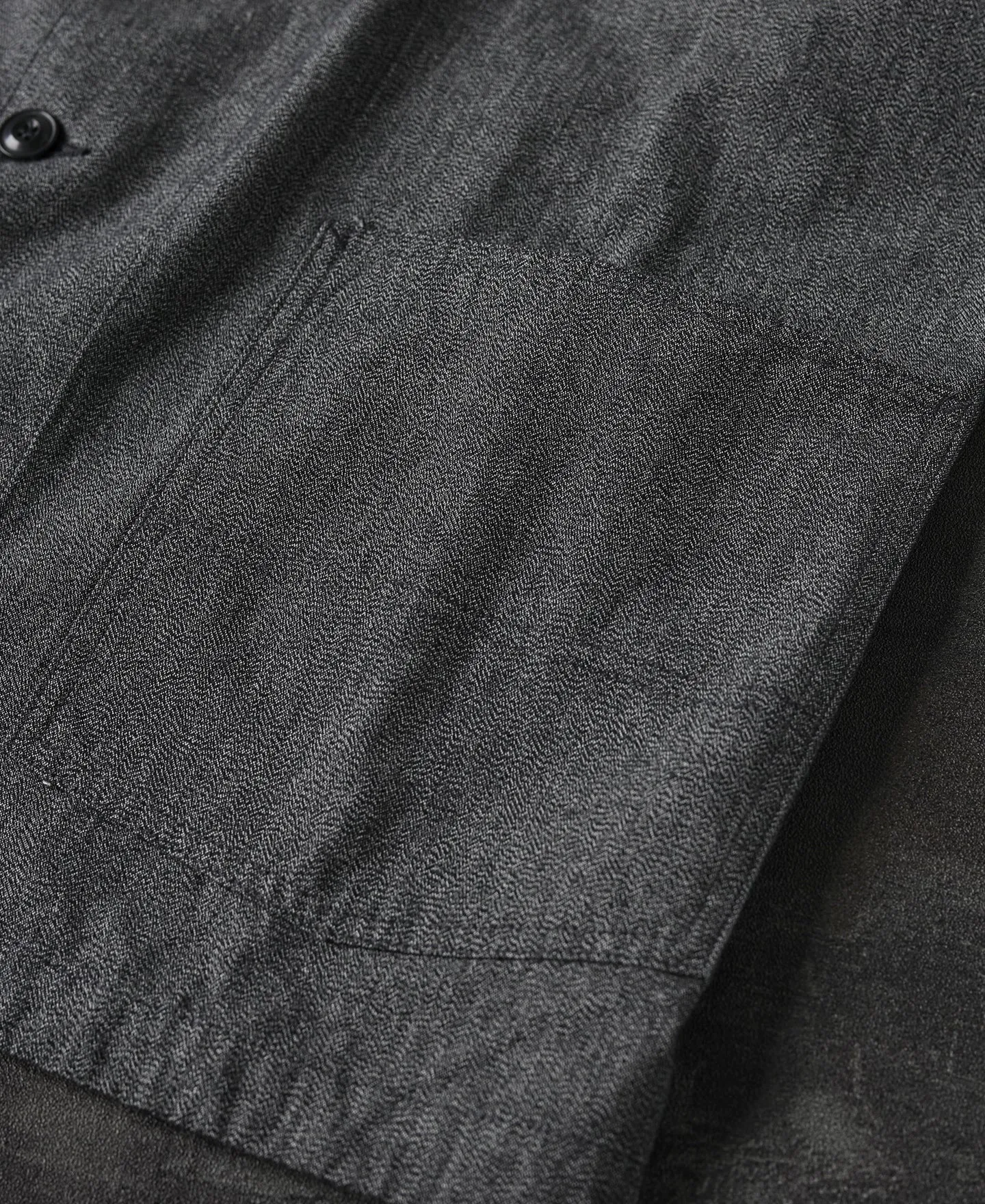 Black Chambray Work Jacket