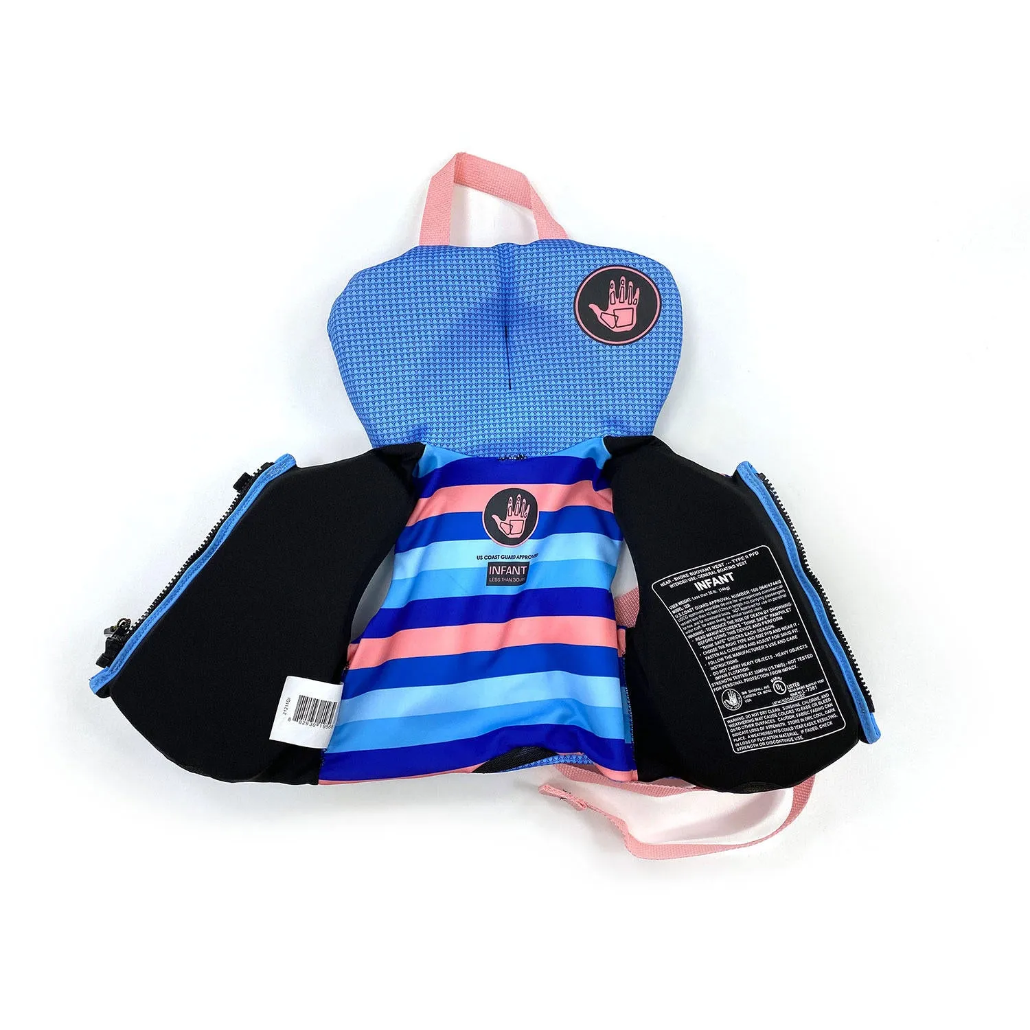 Body Glove Infant Girls' U.S. Coast Guard-Approved PFD (One Size, less than 30 lbs.)