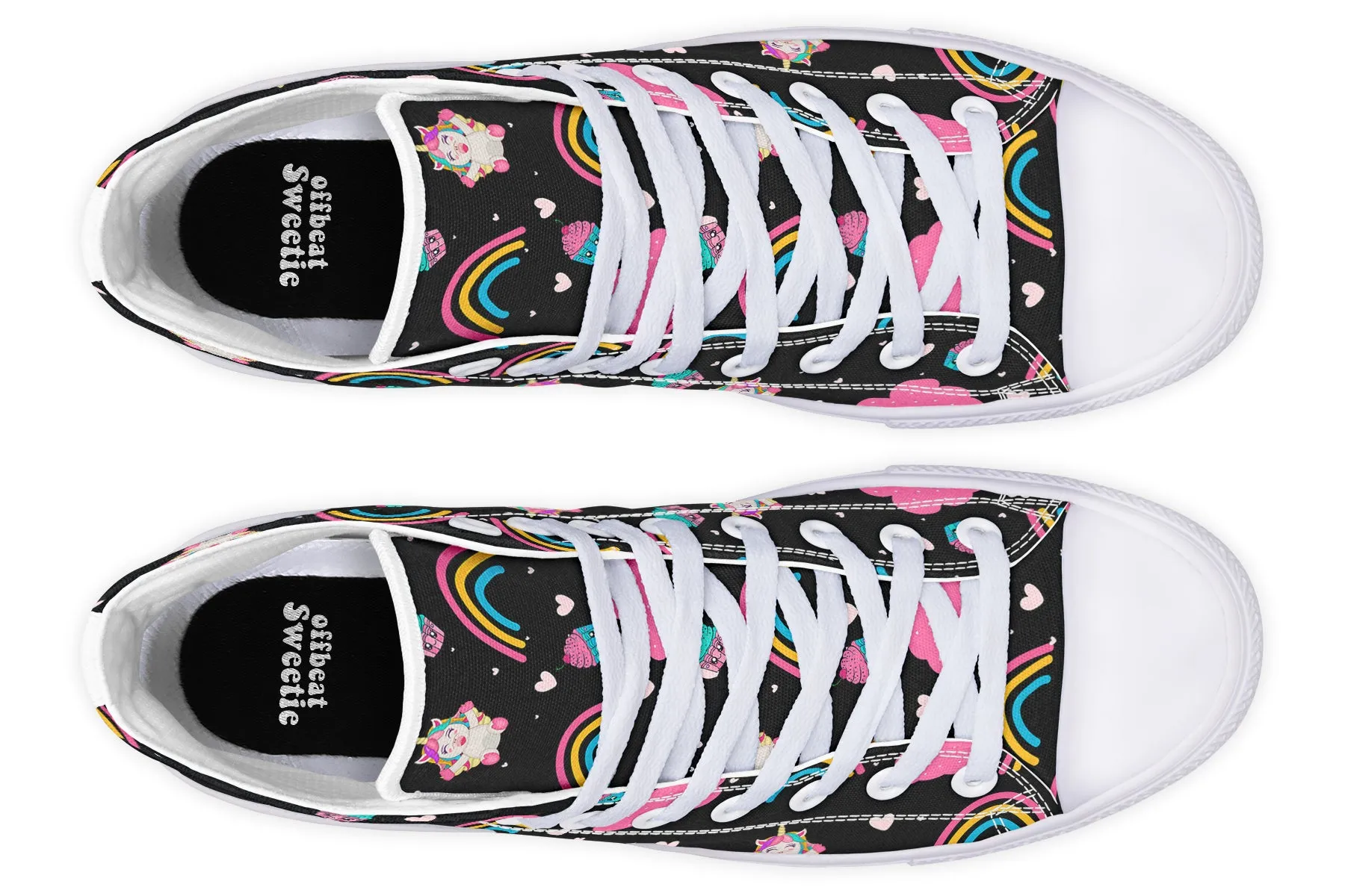 Cutesy Unicorns High Tops