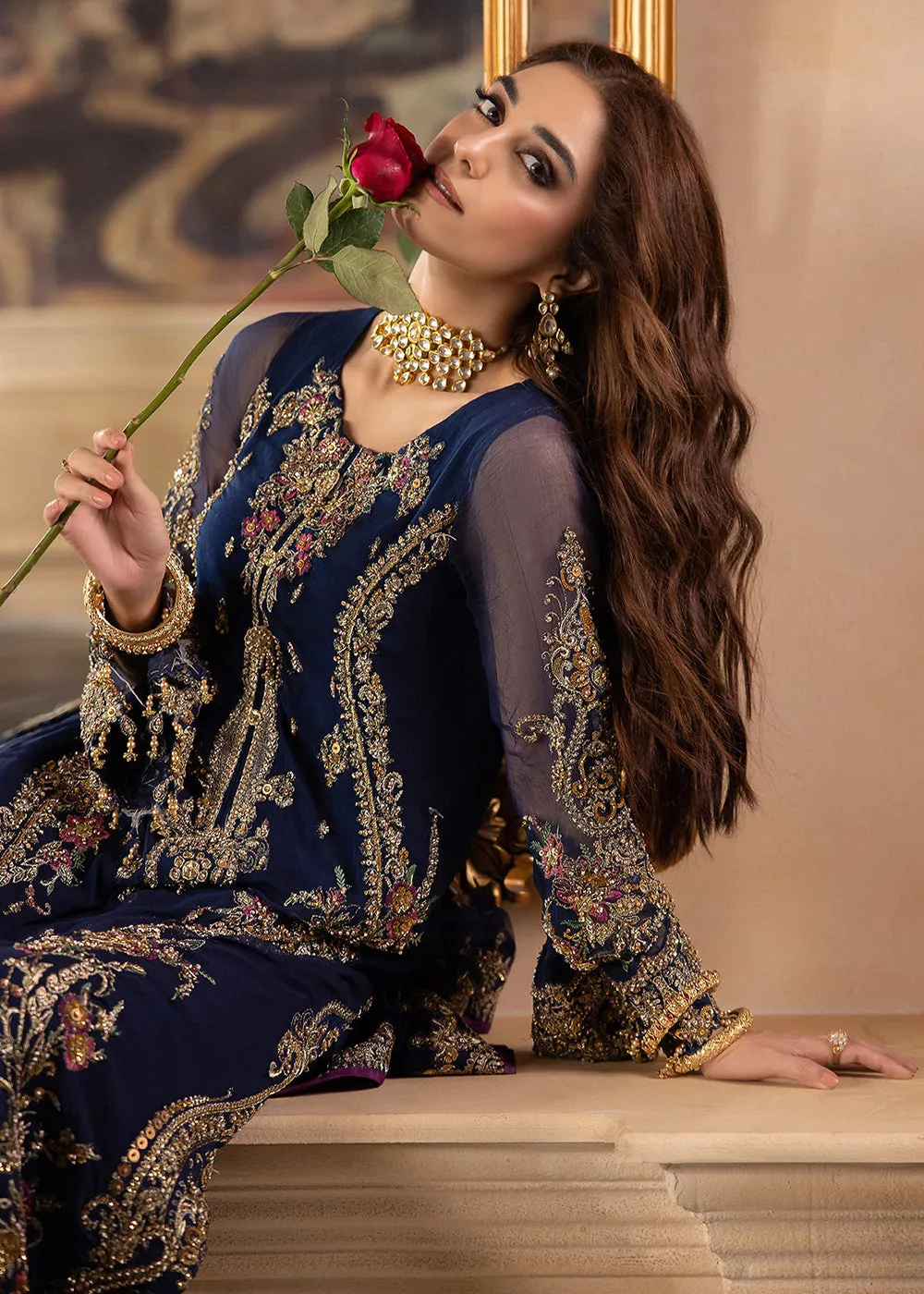 Dastan E Jashan Premium Chiffon '24 by Charizma | DJW4-01