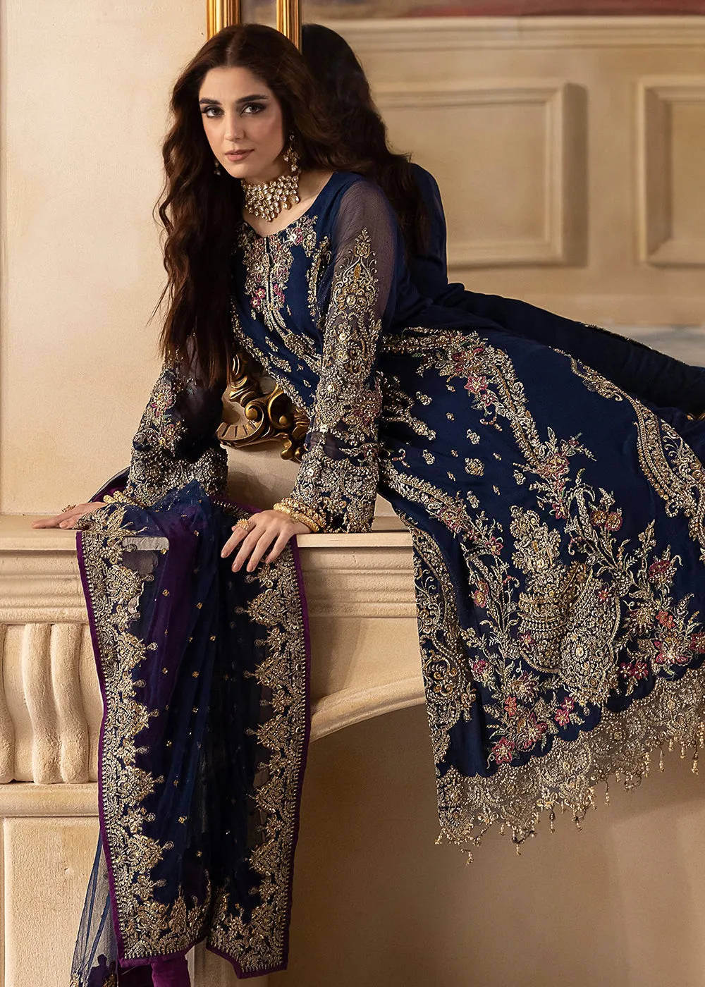 Dastan E Jashan Premium Chiffon '24 by Charizma | DJW4-01