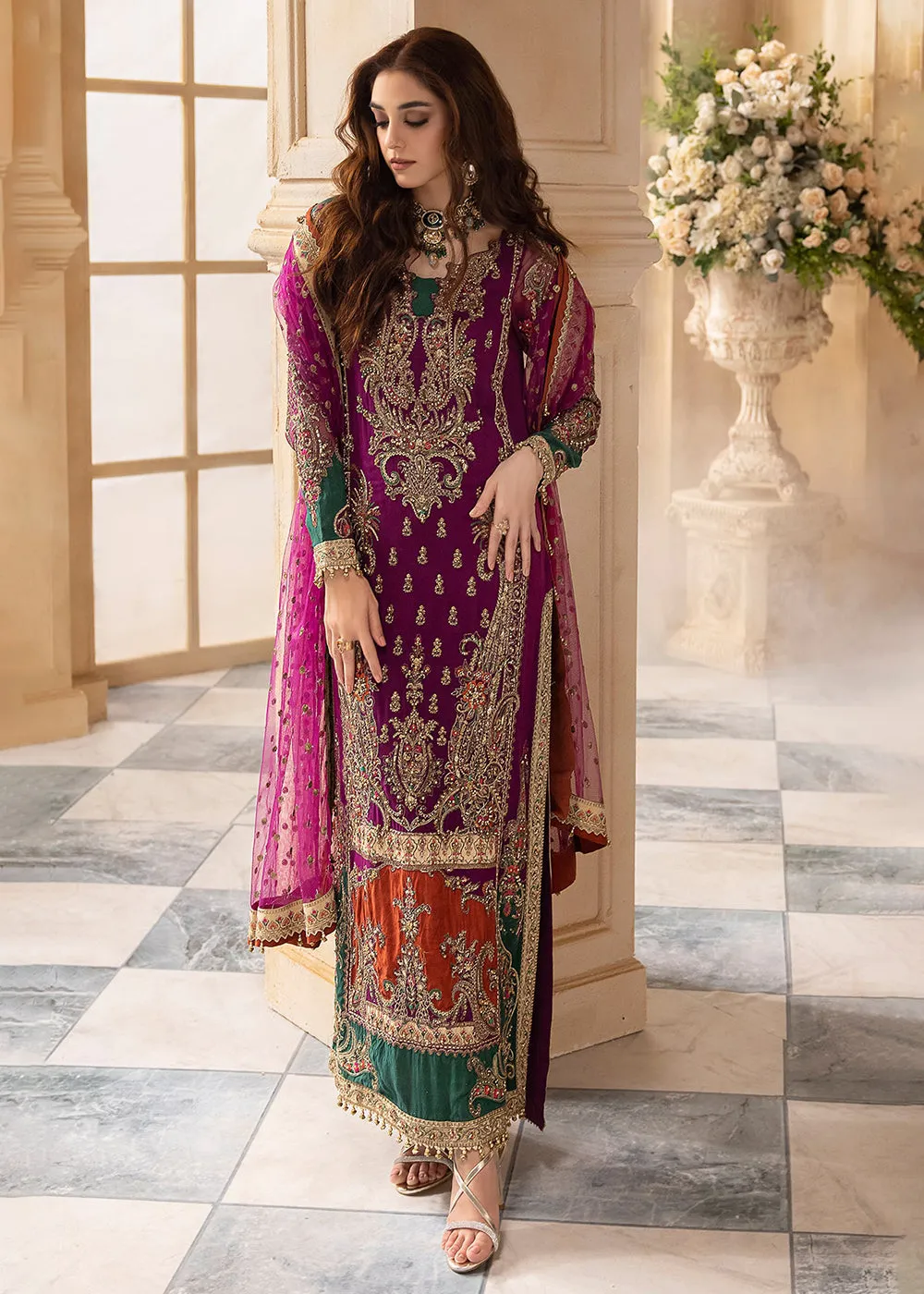 Dastan E Jashan Premium Chiffon '24 by Charizma | DJW4-08