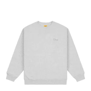 Dime Classic Small Logo Crewneck Heather Gray