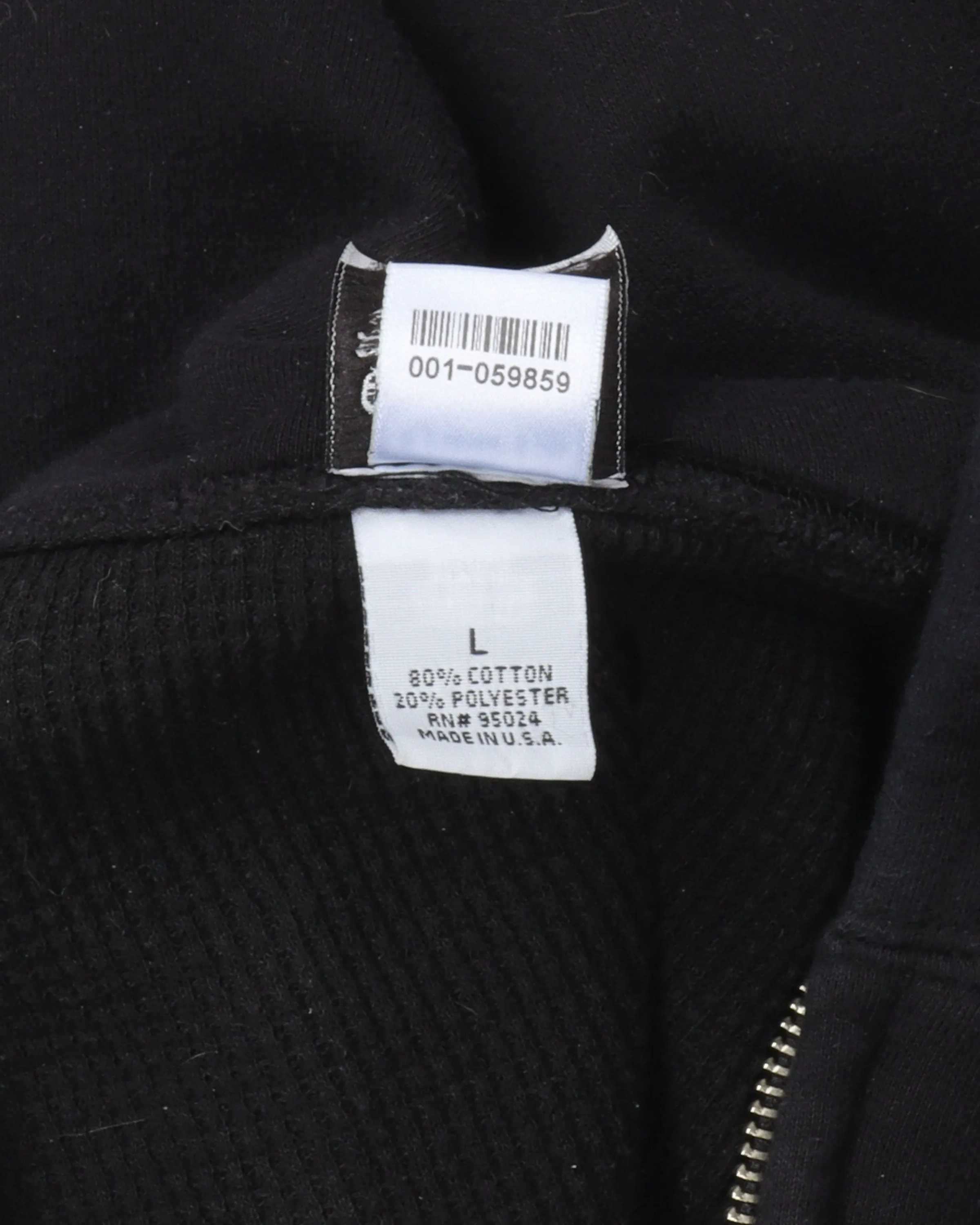 Fuck You Thermal Zip Up Hoodie