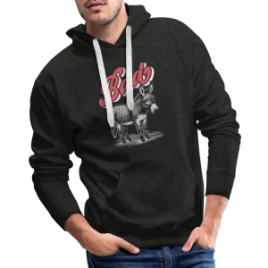 Funny Bad Ass (Donkey) Men’s Premium Hoodie