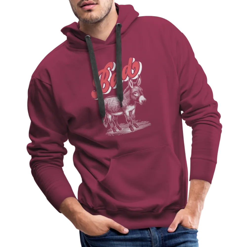 Funny Bad Ass (Donkey) Men’s Premium Hoodie