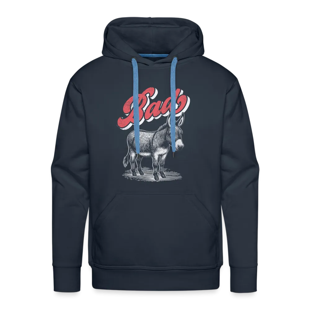 Funny Bad Ass (Donkey) Men’s Premium Hoodie