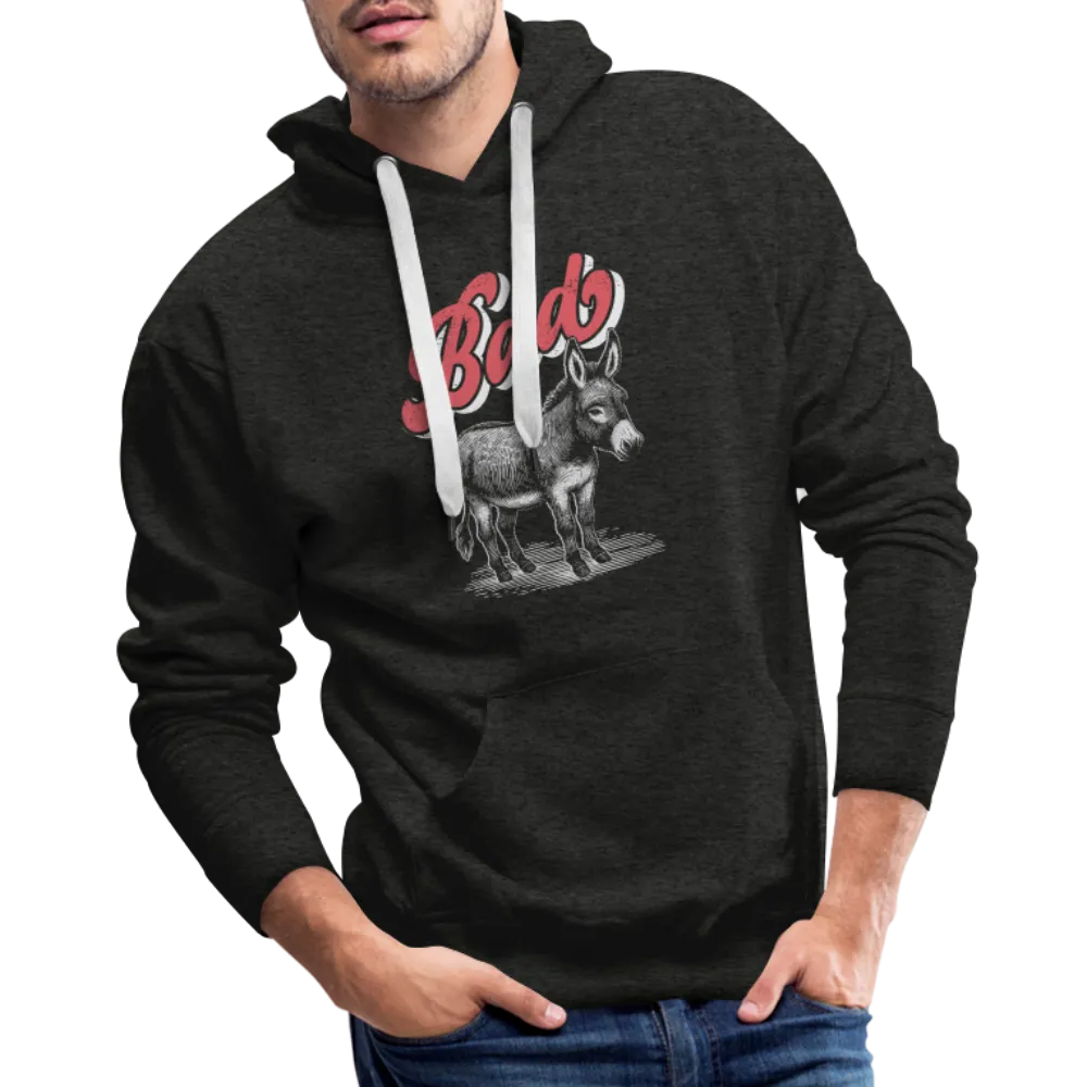 Funny Bad Ass (Donkey) Men’s Premium Hoodie