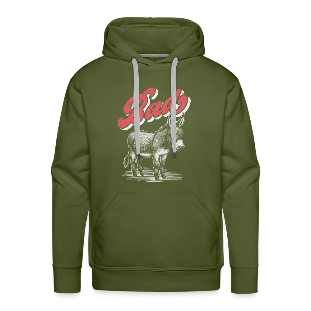 Funny Bad Ass (Donkey) Men’s Premium Hoodie