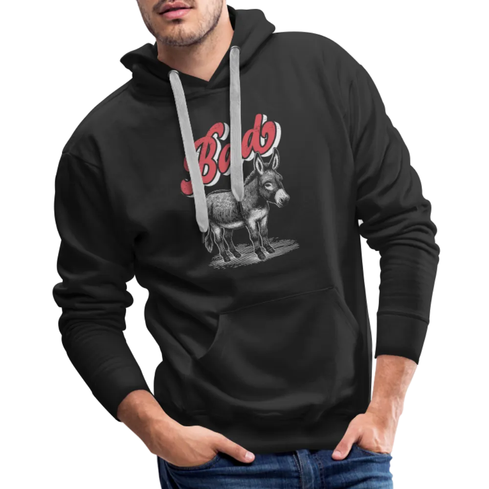 Funny Bad Ass (Donkey) Men’s Premium Hoodie