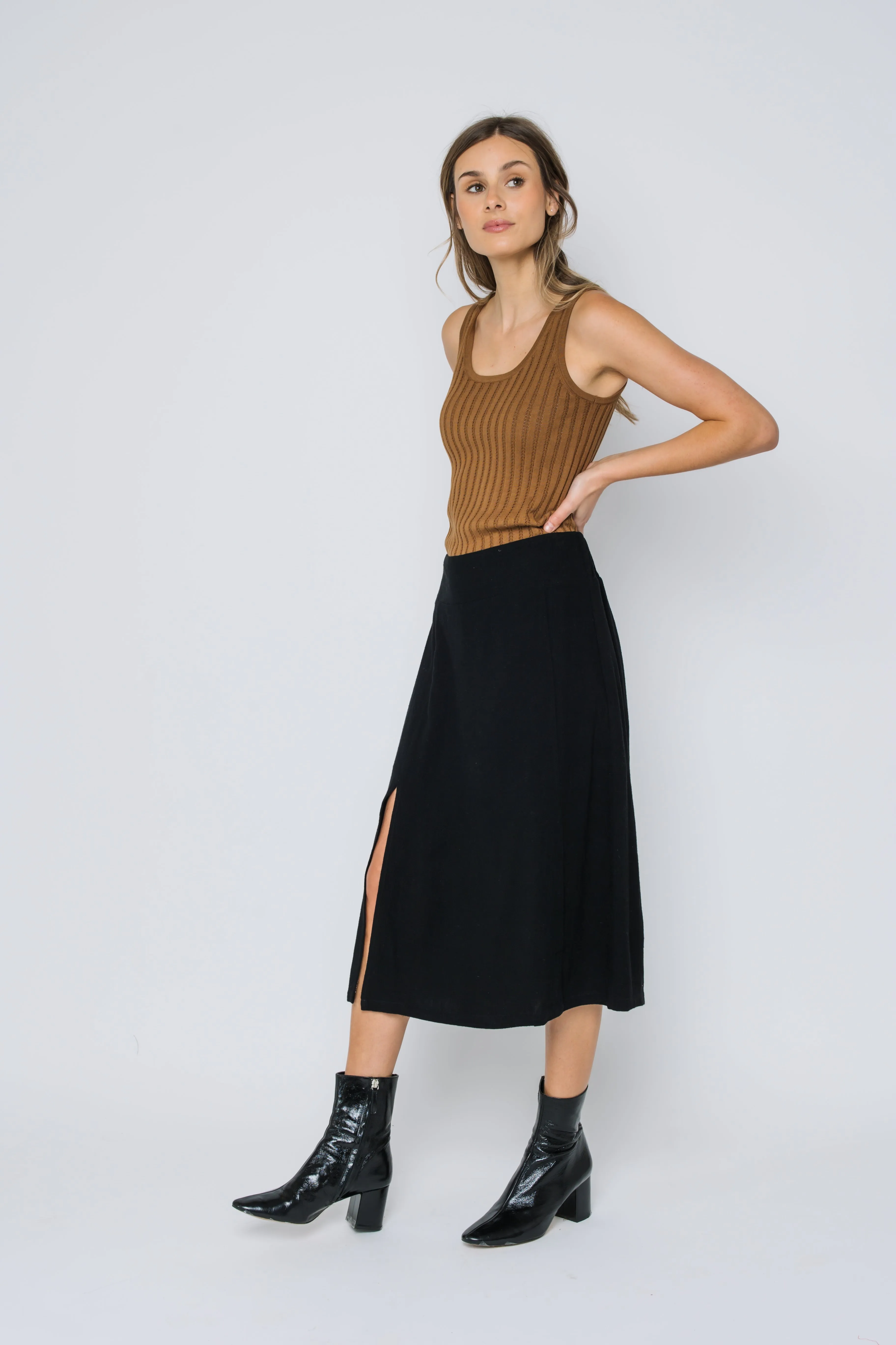 Georgia-Midi Skirt