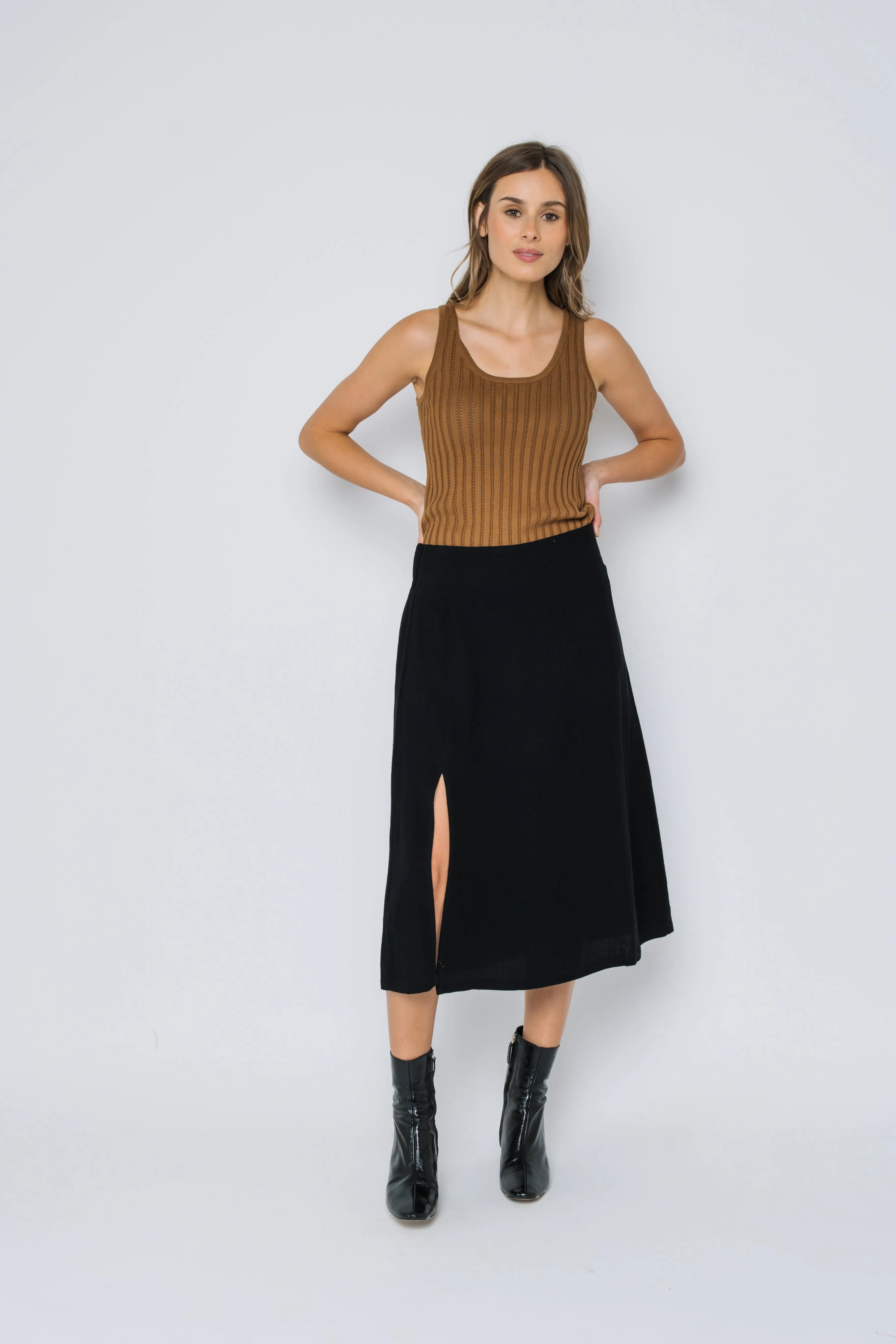 Georgia-Midi Skirt