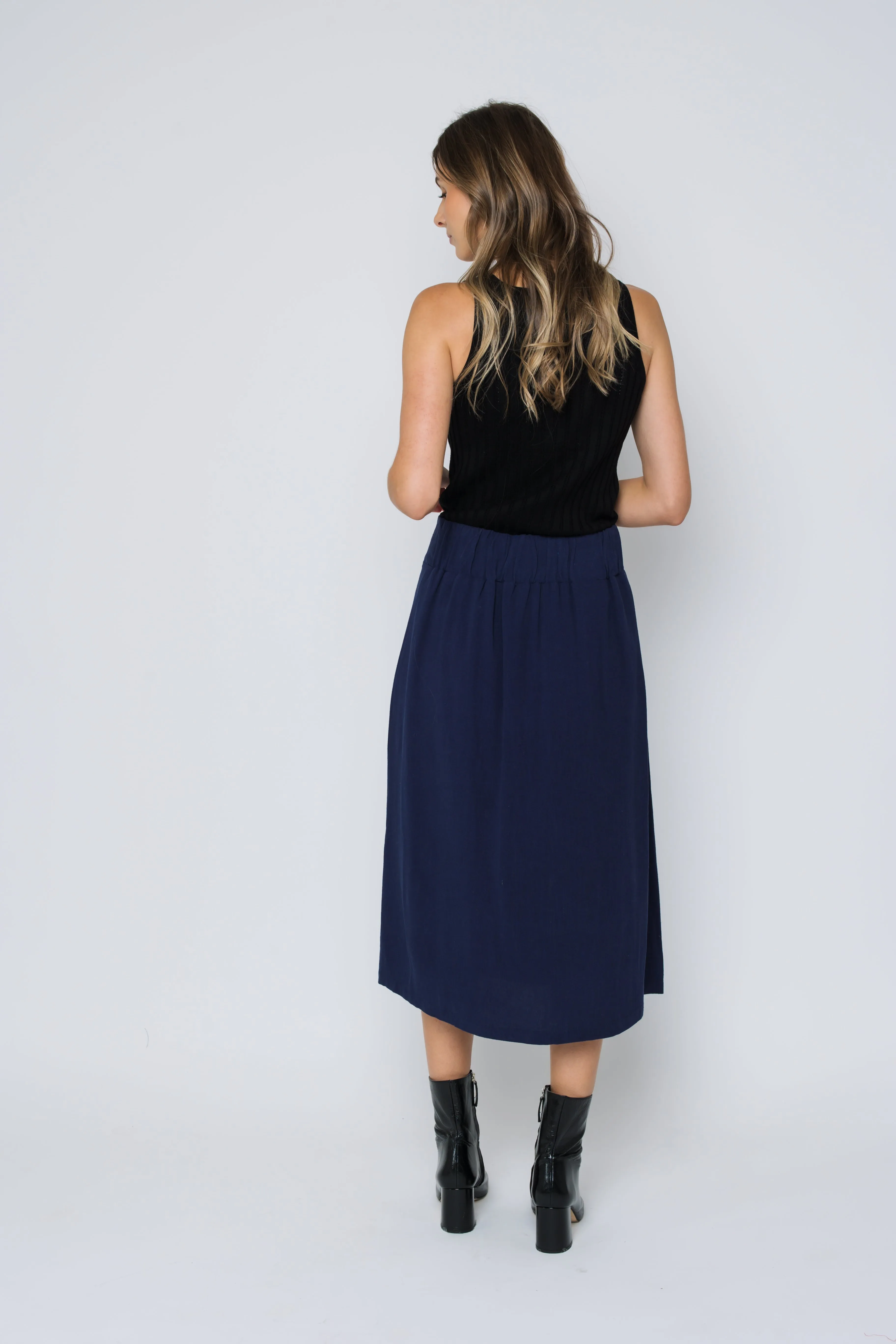 Georgia-Midi Skirt