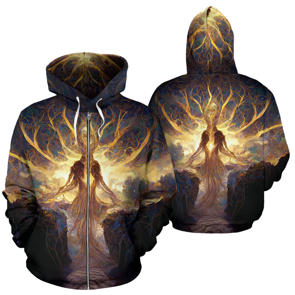 Guardian of the Crossing ZIPPER HOODIE | Michael Garfield