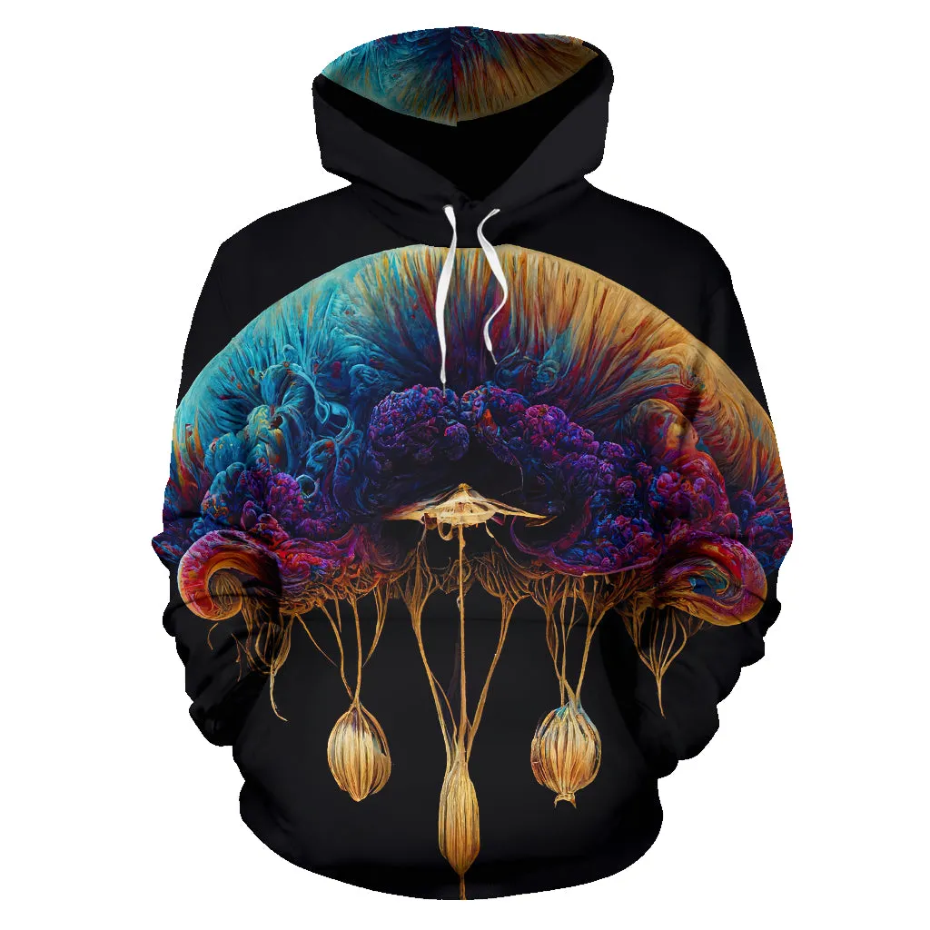 Jellyfish on the Brain Hoodie | Michael Garfield