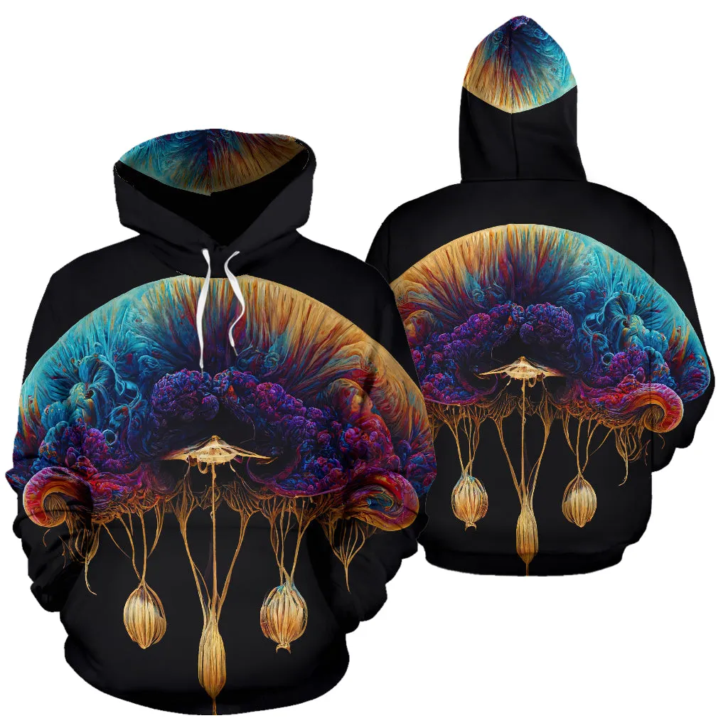 Jellyfish on the Brain Hoodie | Michael Garfield