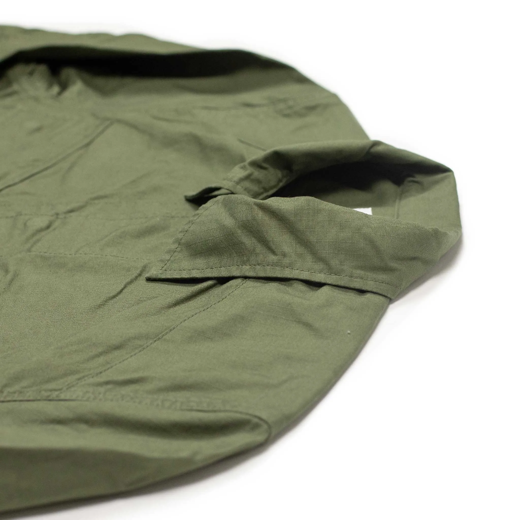 Jungle Jacket in olive green cotton ripstop