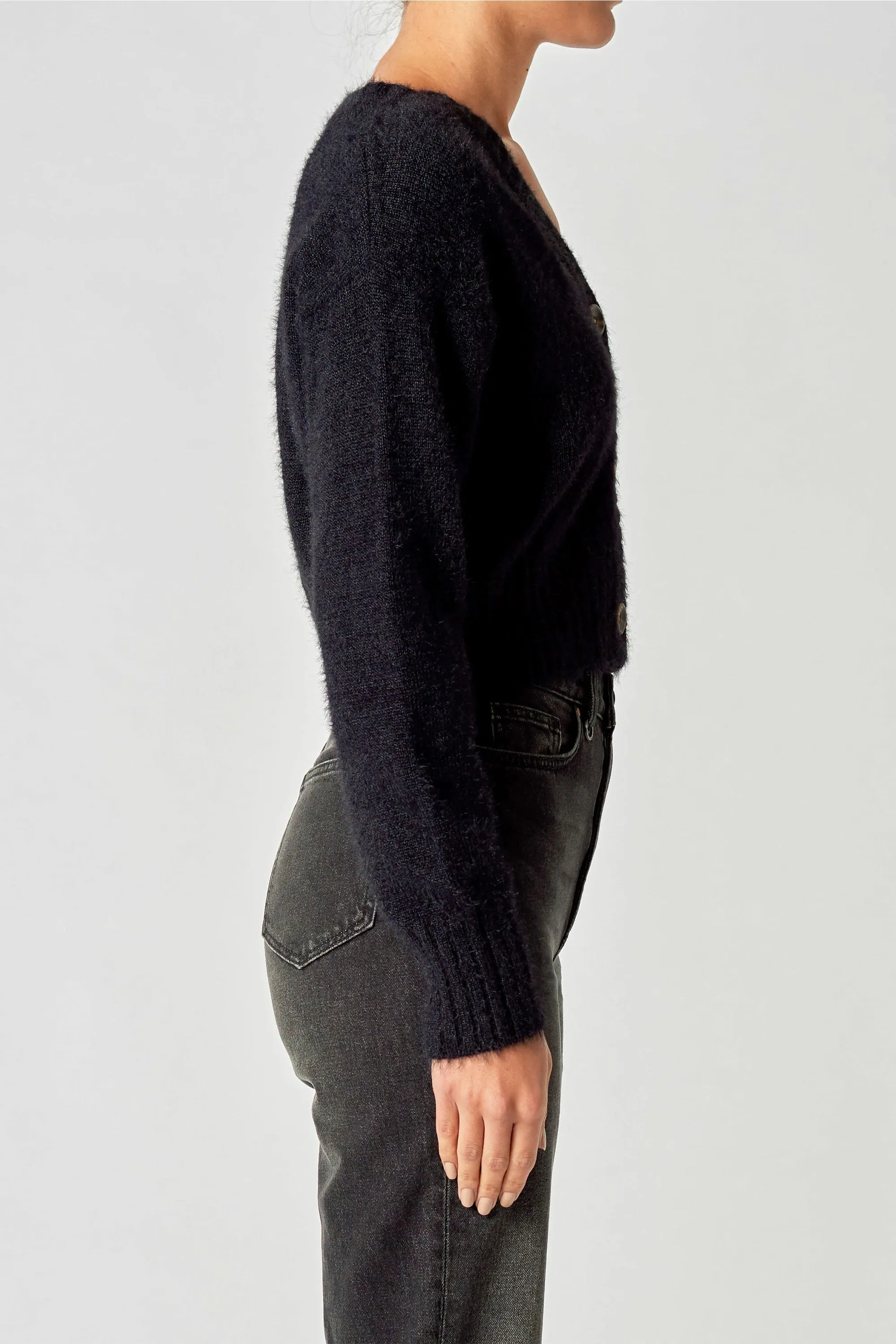 Kate Knit Cardigan - Black