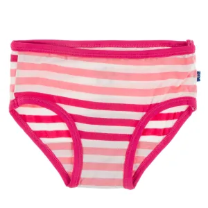 KicKee Pants Forest Fruit Stripe Girls Underwear