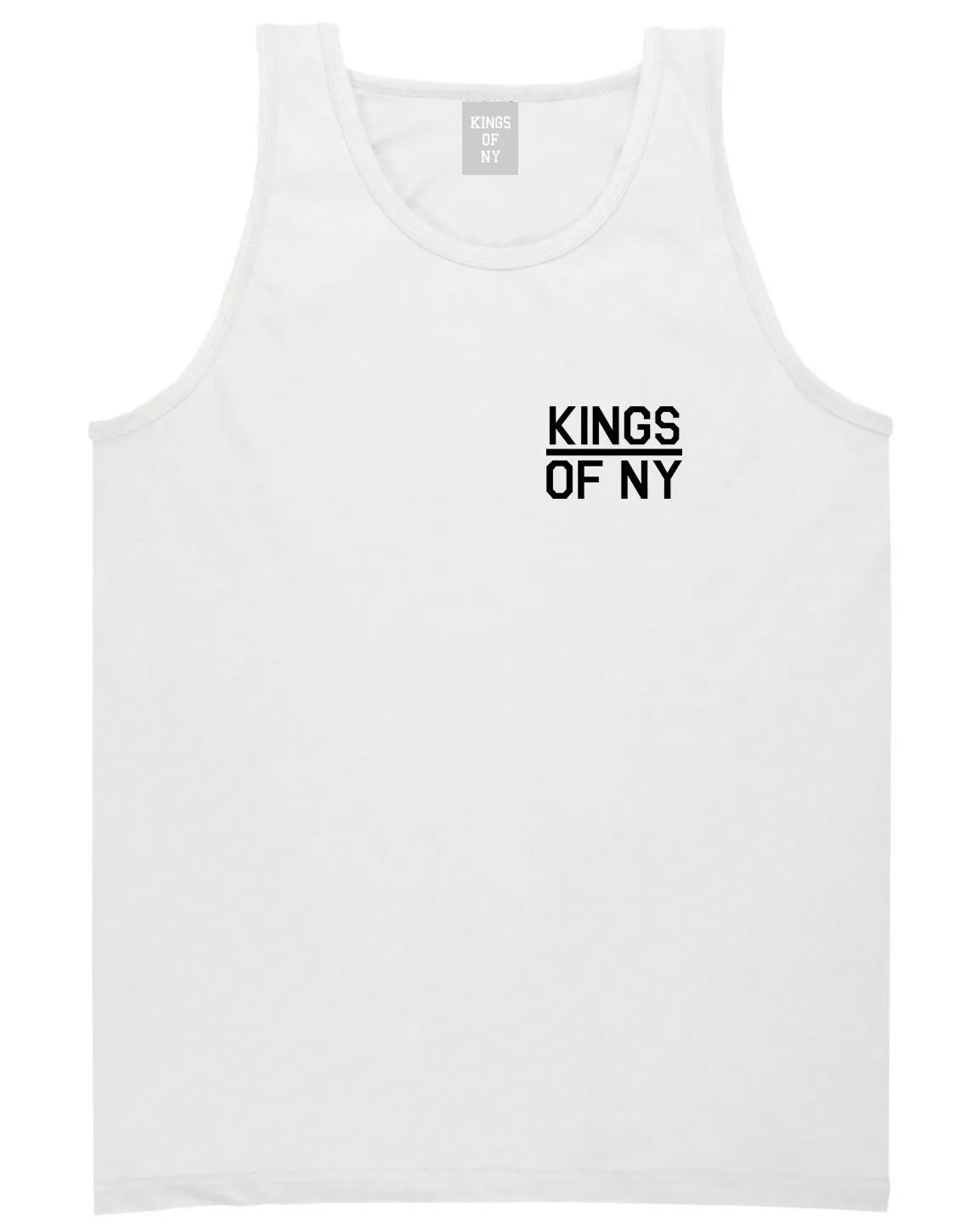 Kings Of NY Classic Chest Logo Mens Tank Top Shirt