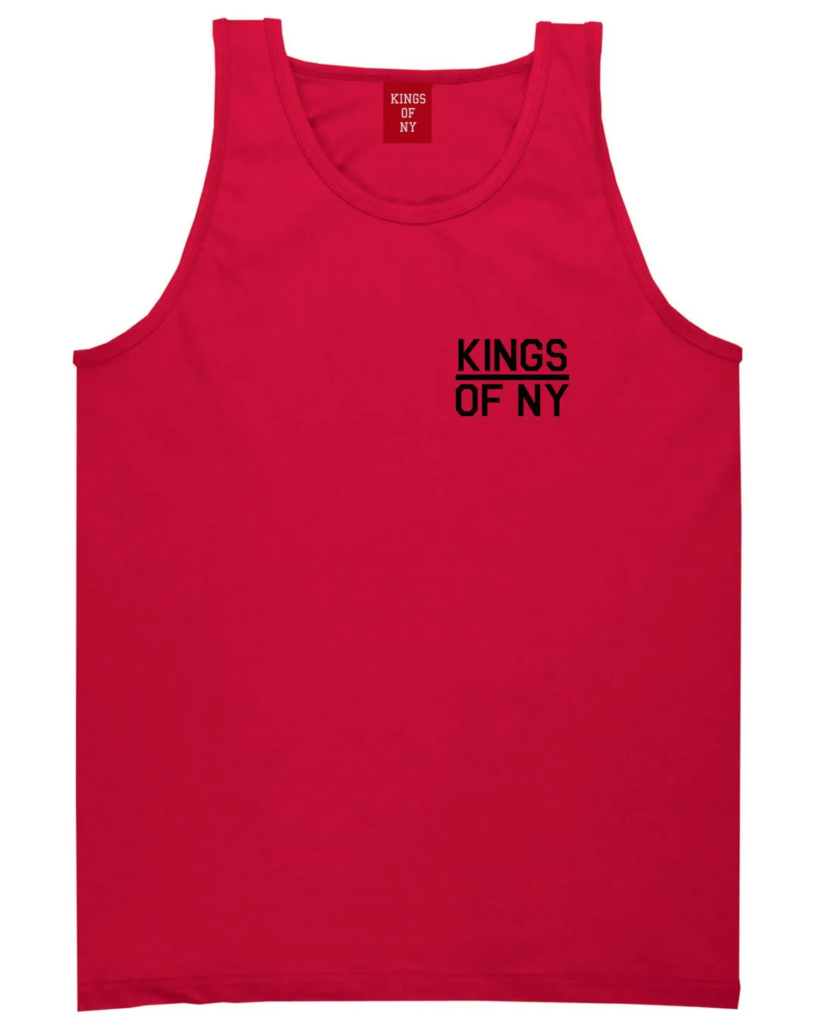 Kings Of NY Classic Chest Logo Mens Tank Top Shirt