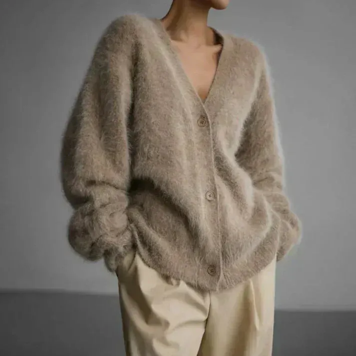 Lina™ | Elegant Oversized Cashmere Sweater