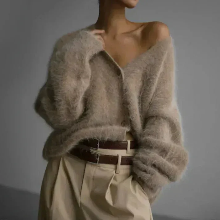 Lina™ | Elegant Oversized Cashmere Sweater