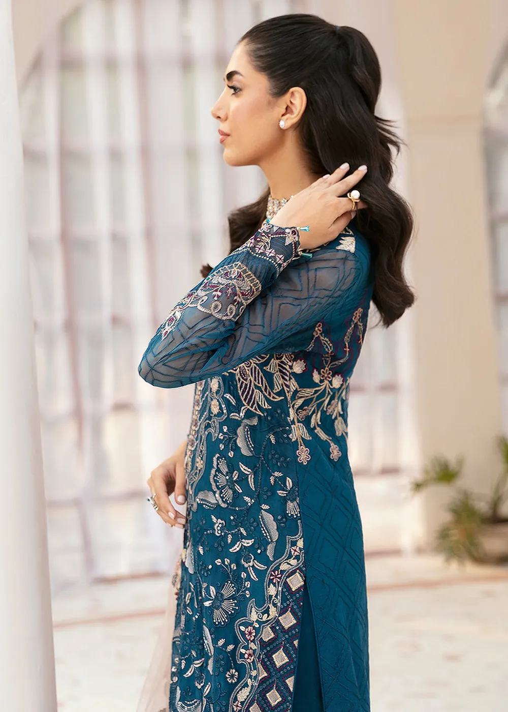 Luxury Chiffon Collection 2024 by Ramsha | F-2602