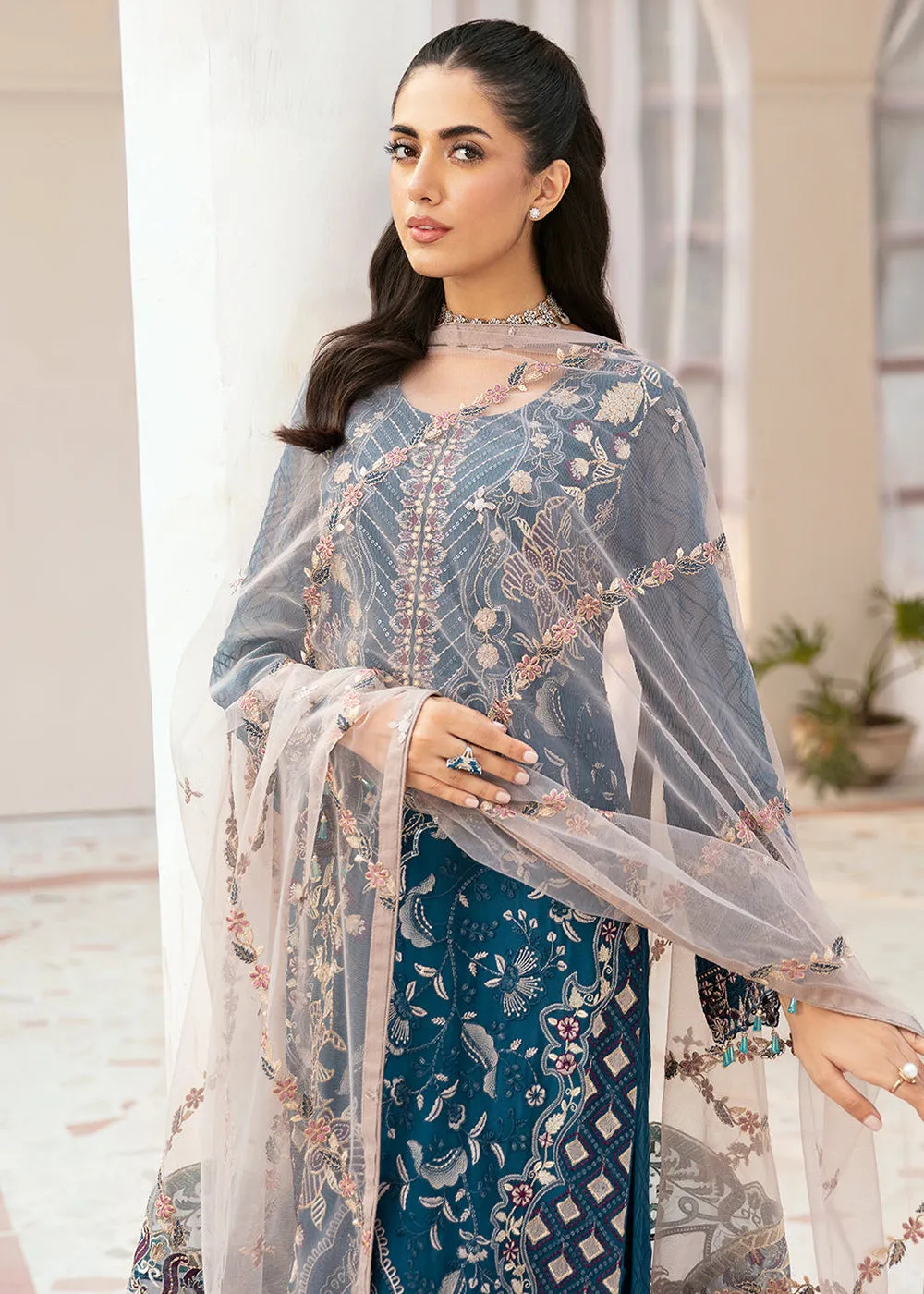 Luxury Chiffon Collection 2024 by Ramsha | F-2602