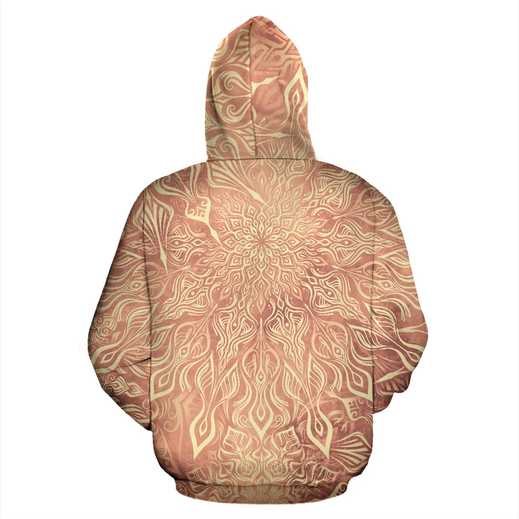 Mandala Collection - Orange | Hoodie | Mandalazed