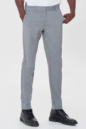 Mark Trousers - Light grey (stretch trousers)