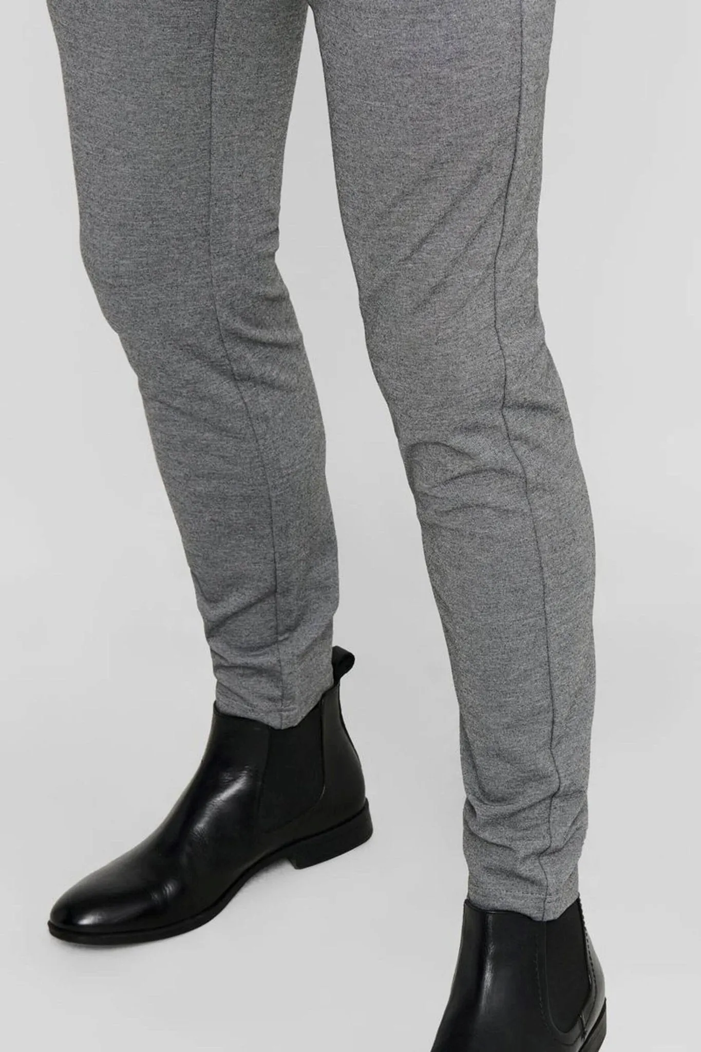 Mark Trousers - Light grey (stretch trousers)