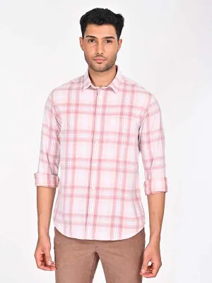 Men Checked Full Sleeve Cotton Shirt