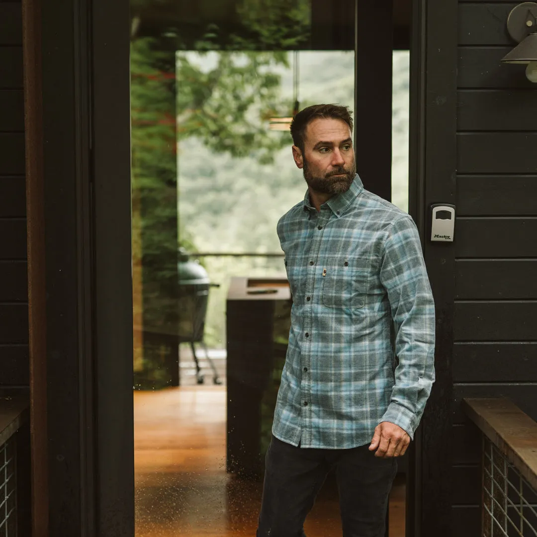 Montana Corduroy Shirt | Wash Blue