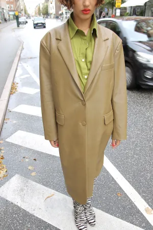 MR. LARKIN, Harper Long Blazer, Olive