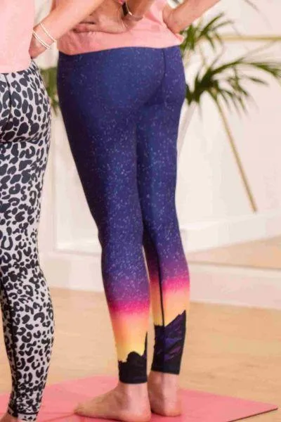 Northern Lights High Waist Yoga Pants