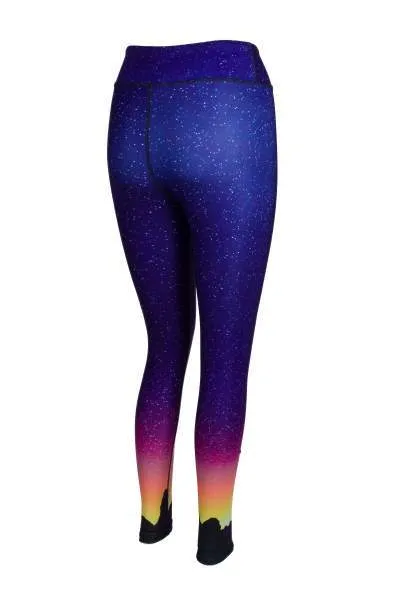 Northern Lights High Waist Yoga Pants