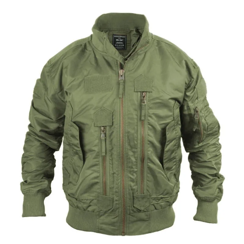 Olive Drab Tactical Flight Jacket