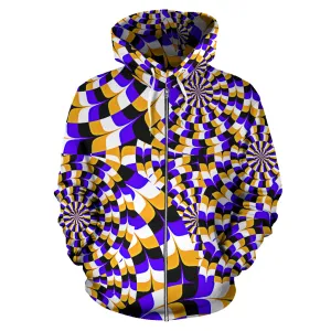 Optical Clockwork | Ziper Hoodie | Hubert Solczynski