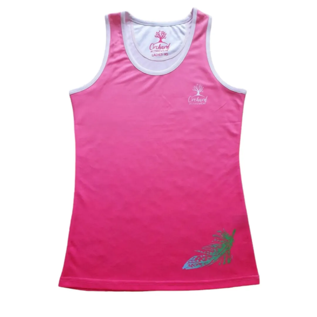 Orchard Activewear Women's Vest - Feathers