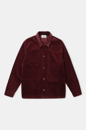 OWE overshirt eco corduroy wine