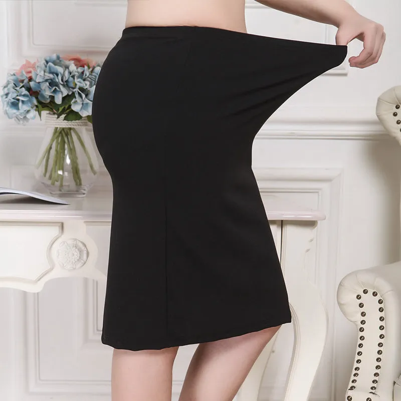 Plus Size Hip Flattering pencil Skirt