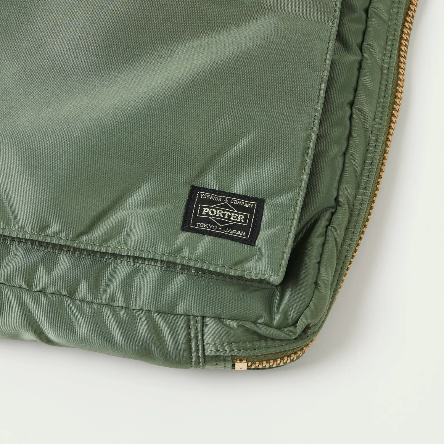 Porter-Yoshida & Co. Tanker 2-Way Garment Bag - Sage Green