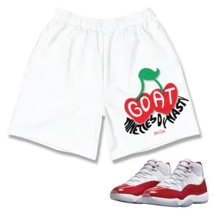 Retro 11 Cherry Shorts