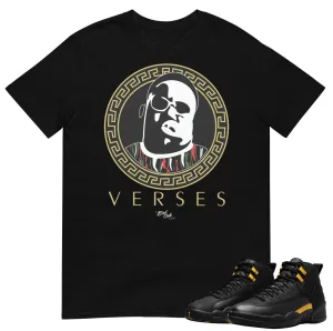 Retro 12 Black Taxi BIG Verses Shirt