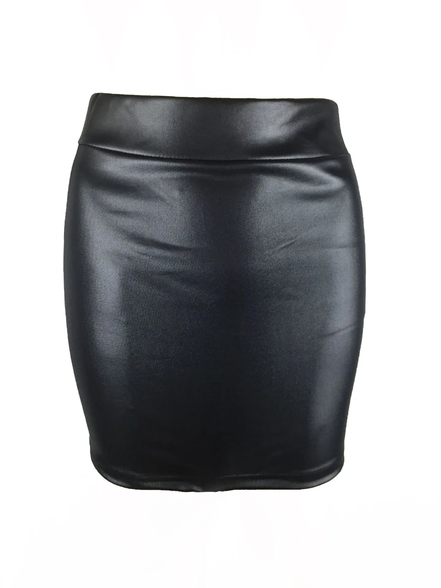 Skirt Matt High Waist Hip Flattering Skirt